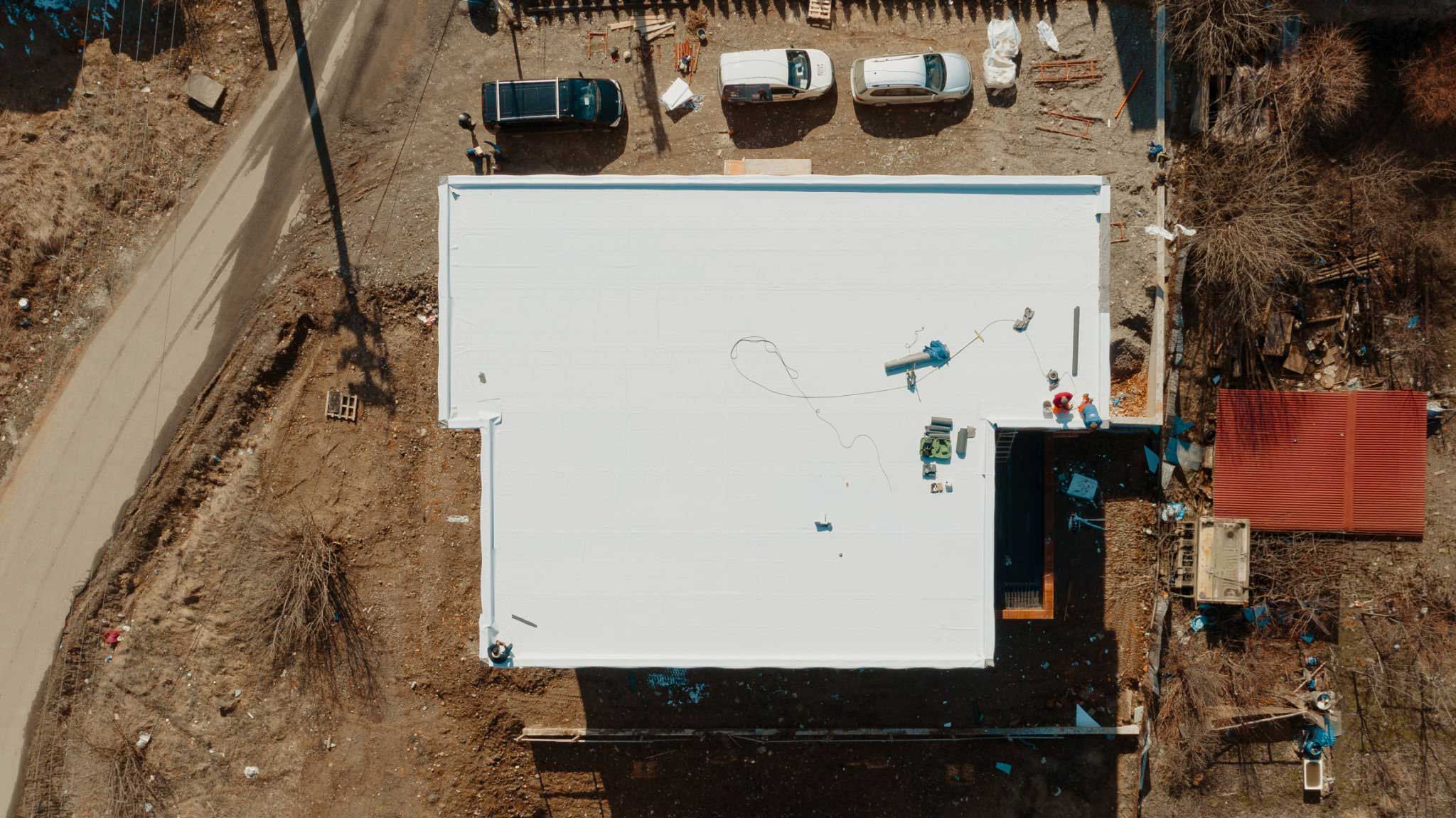 EPDM roof repair and commercial roof restoration service