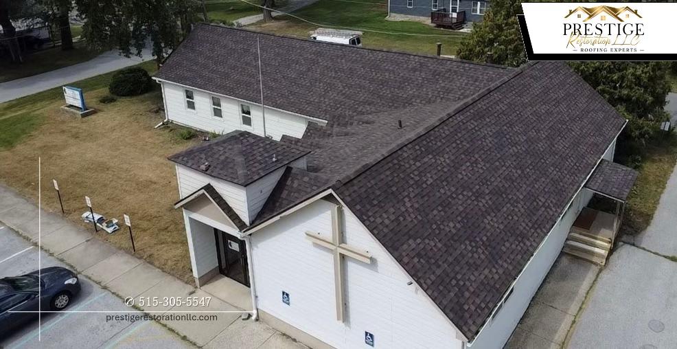 Roofing company in Iowa providing roof repair and restoration services
